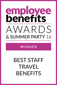 Employee Benefits Awards & Summer Party 16 Winner - Best Travel Benefits