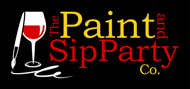 The Paint and Sip Party Co logo