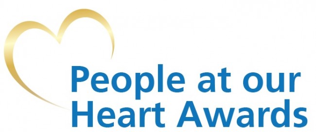 People at our Heart Awards logo