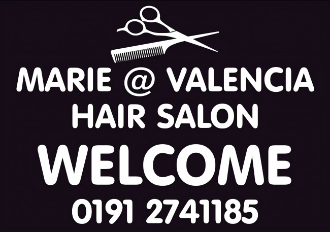 Marie at Valencia Hair Salon  logo