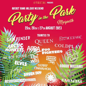Party in the Park Morpeth logo