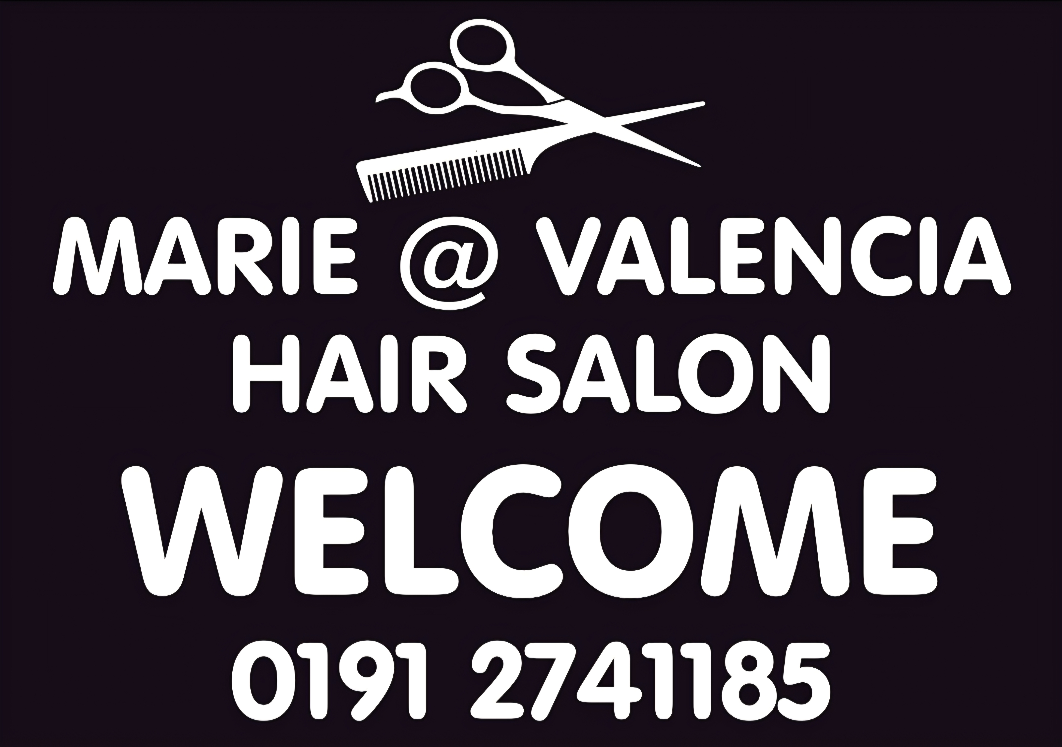 Marie at Valencia Hair Salon  logo